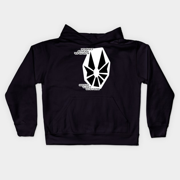 Sienar Fleet Systems Kids Hoodie by MBK